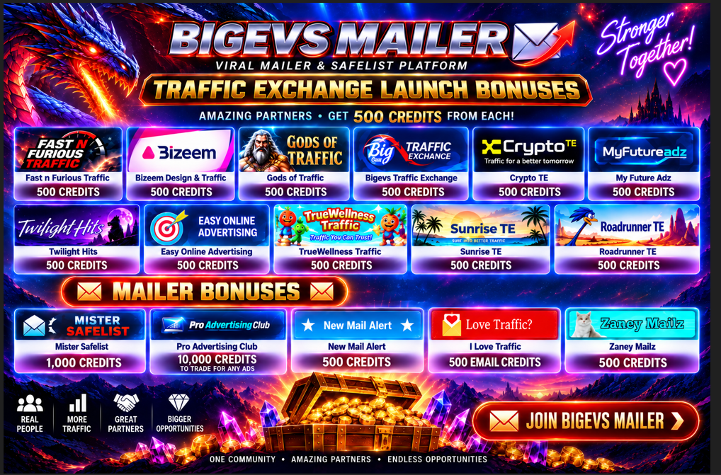 Bigevs Mailer launch partners and bonuses